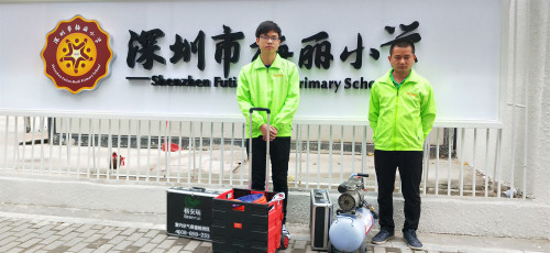 【室內空氣治理】深圳市梅麗小學裝修污染治理案例